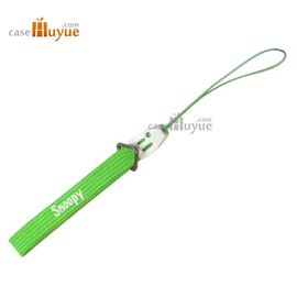 Mobile Strap for Promotion polyester webbing silk screen printting LOGO