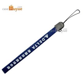 Mobile Strap for Promotion 7mm Nylon webbing silk screen printting LOGO