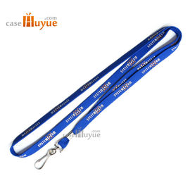 Neck Lanyard 10mm Polyester Lanyard with a metal hook from China Lanyard Manufacturer